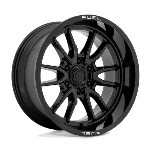 Fuel – D760 CLASH – Black – 17″x9″ 1mm – All weather Wheels – D76017909450